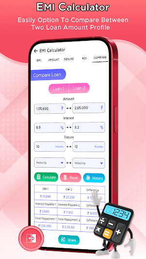EMI Calculator Screenshot 3