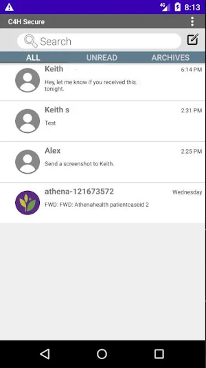 C4HSecure Screenshot 1