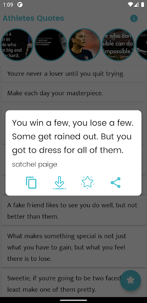 Athletes Quotes and Sayings Screenshot 1