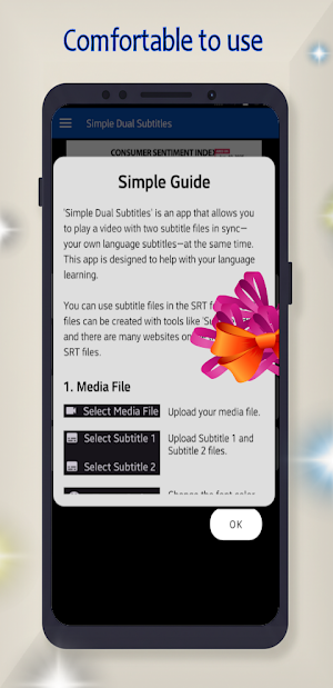 Dual Subtitles - Video player Screenshot 2