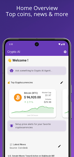Crypto AI Assistant Tracker Screenshot 0