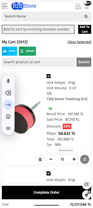 Store 7 B2B Store Screenshot 2