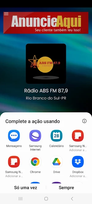 Rádio ABS FM 87,9 Screenshot 2