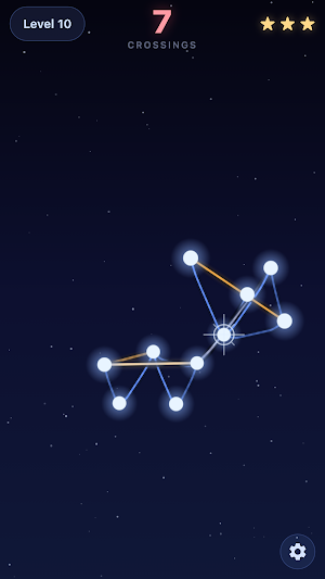 Untangle: Night Sky Screenshot 1