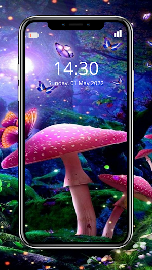 Cute Mushroom Wallpaper Screenshot 2