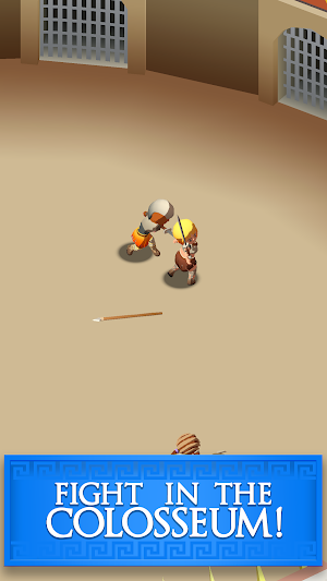 Idle Gladiator Empire Tycoon Screenshot 1