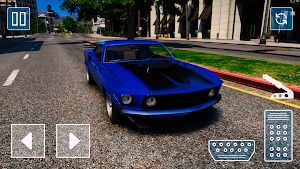 Car Ford Mustang Racing Game Screenshot 3