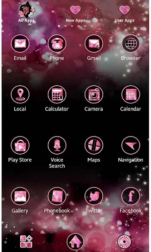 ★FREE THEMES★Roses & Pearls Screenshot 1