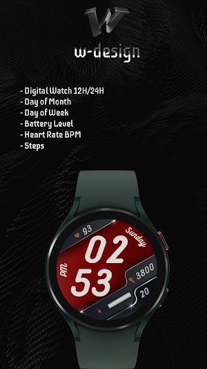 W-Design WOS002 -Watch Face Screenshot 0