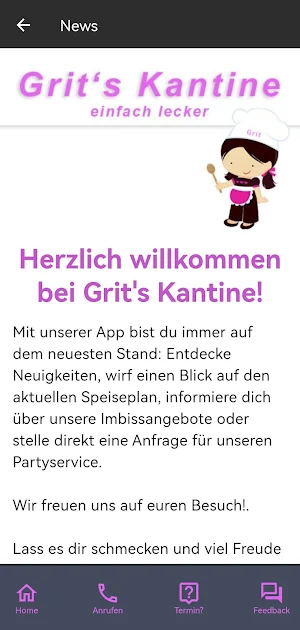 Grit's Kantine Screenshot 1