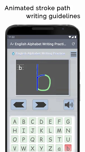 English Alphabet Writing Screenshot 2