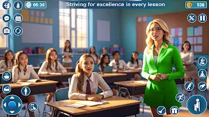 School Girl Life Simulator 3D Screenshot 2