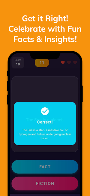 Fact or Fiction: Brain Game Screenshot 3