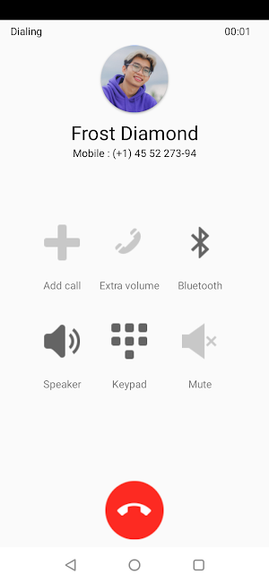 Frost Diamond Fake Video Call - Frost Diamond Chat Screenshot 2