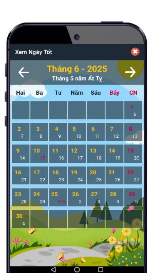 Xem Ngày Tốt Xấu 2024 Screenshot 3