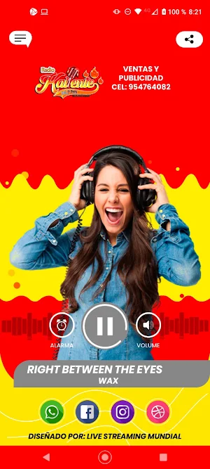 Radio Kaliente La Del Valle Screenshot 1