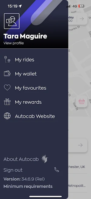 Charlie Cabs Taunton Screenshot 0