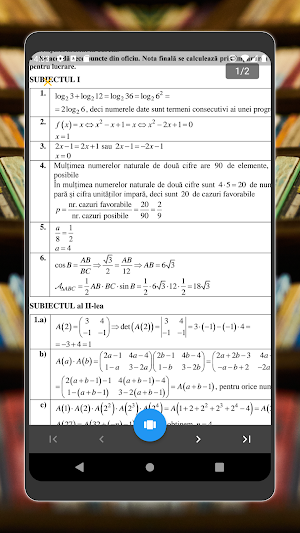 Subiecte BAC Matematica Stiinte M2 Screenshot 3