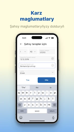 Türkmen-Türk sanly bank Screenshot 3
