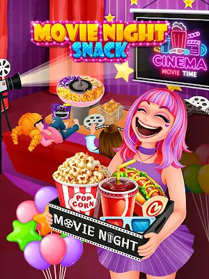 Movie Night Snacks Screenshot 0
