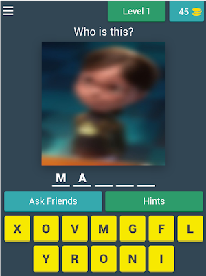 Quiz game : guess minions Screenshot 3