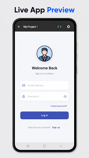 Learn Flutter Coding & Preview Screenshot 2