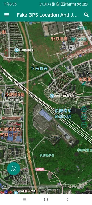 Fake GPS Location Joystick Screenshot 2