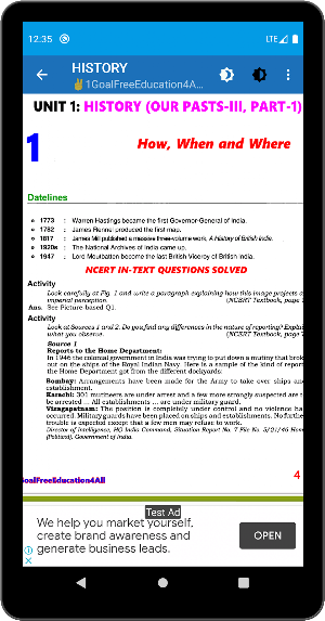 8th class social science (sst) solution in english Screenshot 3