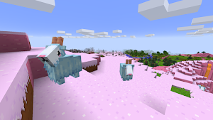 Kawaii World Pink Minecraft Screenshot 1