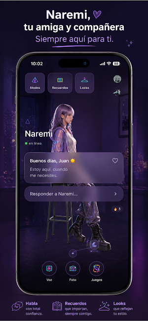 Naremi - AI Companion Screenshot 0