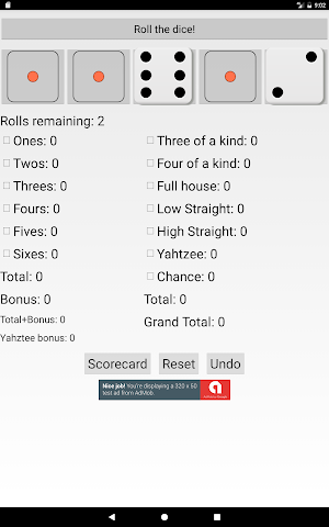 Crapsy Yahzy Yatzy Yahtzy Yach Screenshot 3