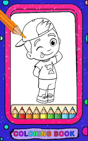 coloring Book Luccas Neto Screenshot 0