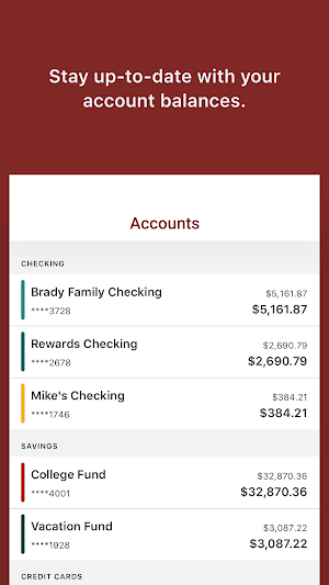 My ACFCU Mobile Screenshot 3