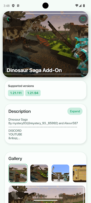Dinosaur Mod for Minecraft PE Screenshot 3