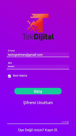 Tek Dijital Öğretmen Screenshot 0