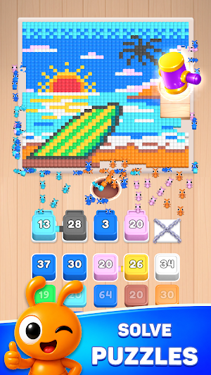 Food Hunt: Pixel Puzzle Screenshot 3