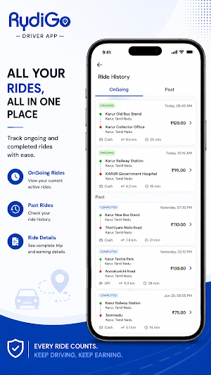 RYDIGO-Driver Screenshot 3