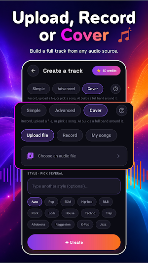 Vibri: AI Song & Music Maker Screenshot 3