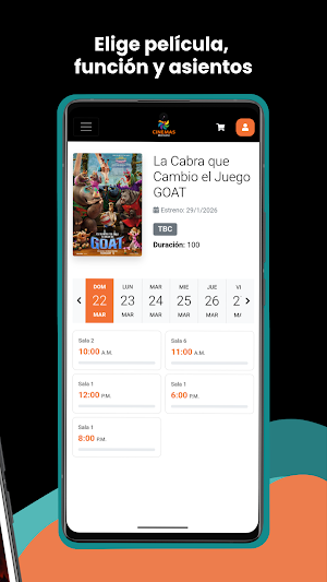 Cinemas Molinete Screenshot 1