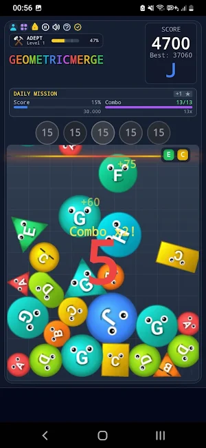 Geometric Merge Screenshot 3