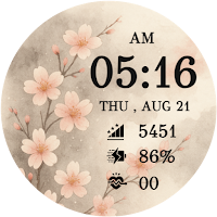 Blossom Elegance WatchFace