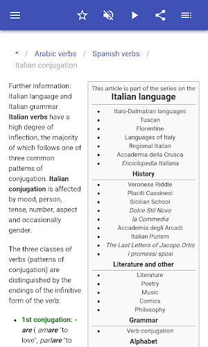 Parts of speech Screenshot 3