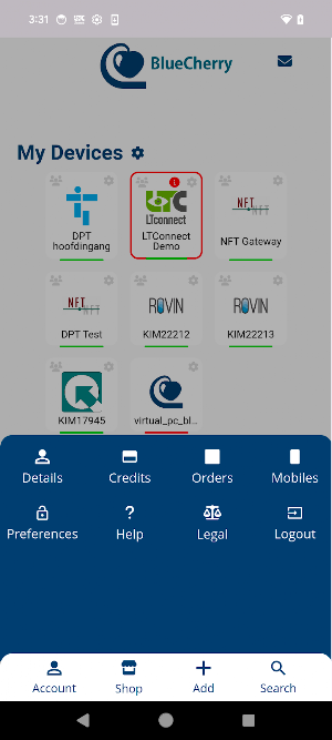 BlueCherry Screenshot 1