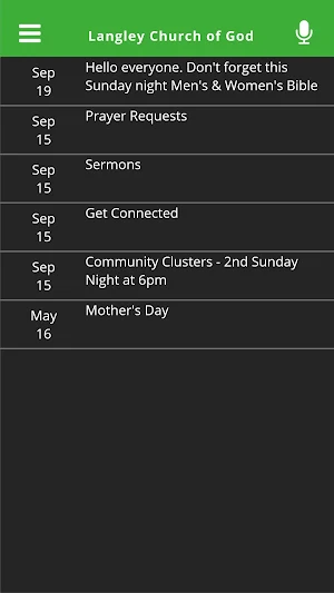 Langley Church of God Screenshot 2