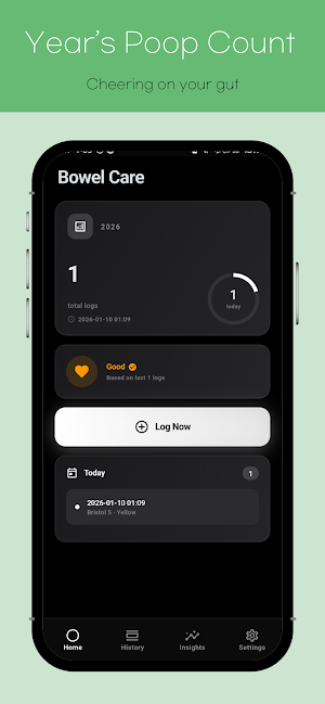 Poop Tracker - Poop Calendar Screenshot 1