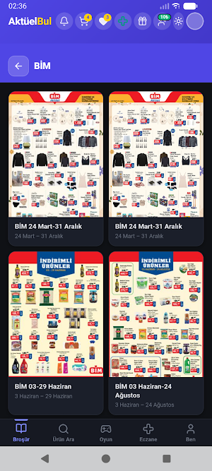 Aktüel Ürünler Bim A101 Gratis Screenshot 1