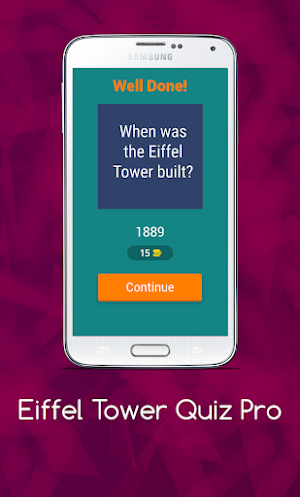 EIFFEL TOWER QUIZ PRO Screenshot 2