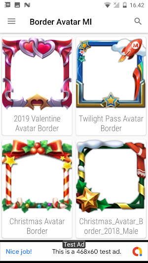 Border Avatar Keren Screenshot 2