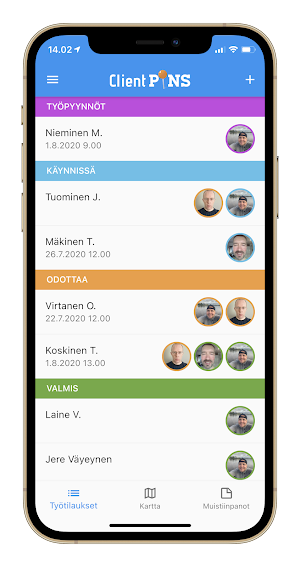 ClientPins Screenshot 2