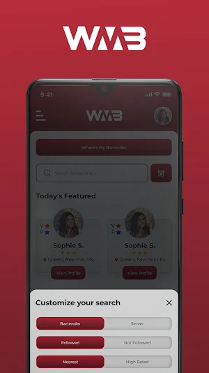 WMB Customer Screenshot 3